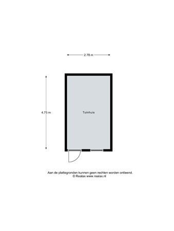 Floorplan - Bosruiterweg 25-66, 3897 LV Zeewolde